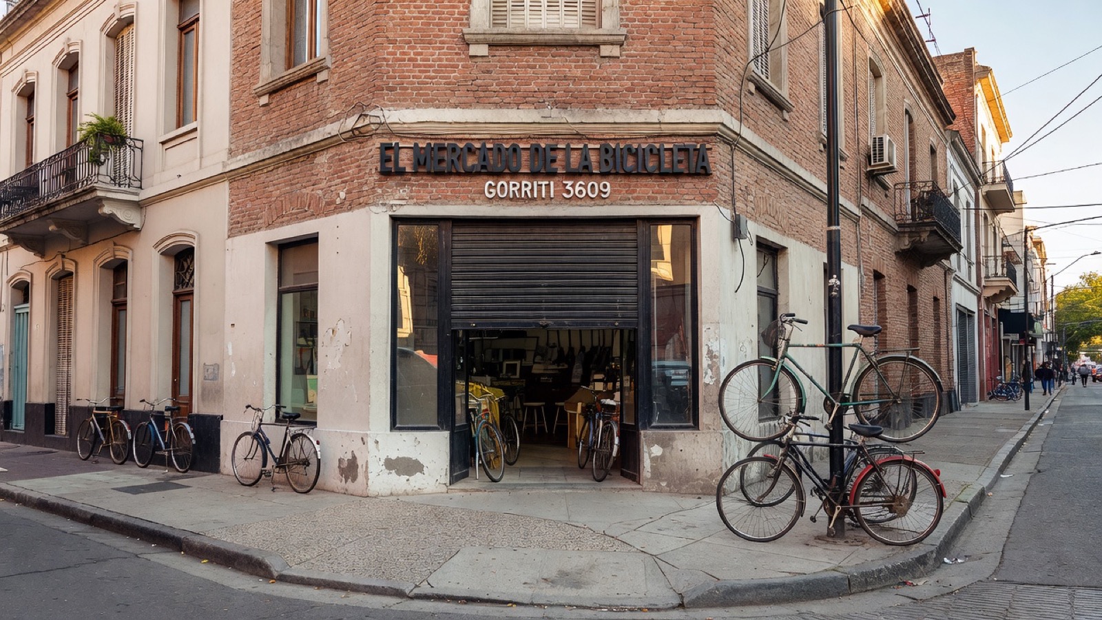 Local de bicicletas